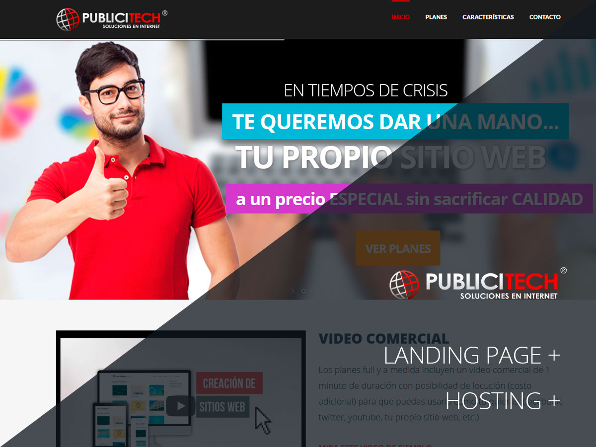 Desarrollo Web para Publicitech