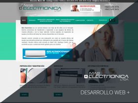 Diseño y Desarro Web para Más Electrónica